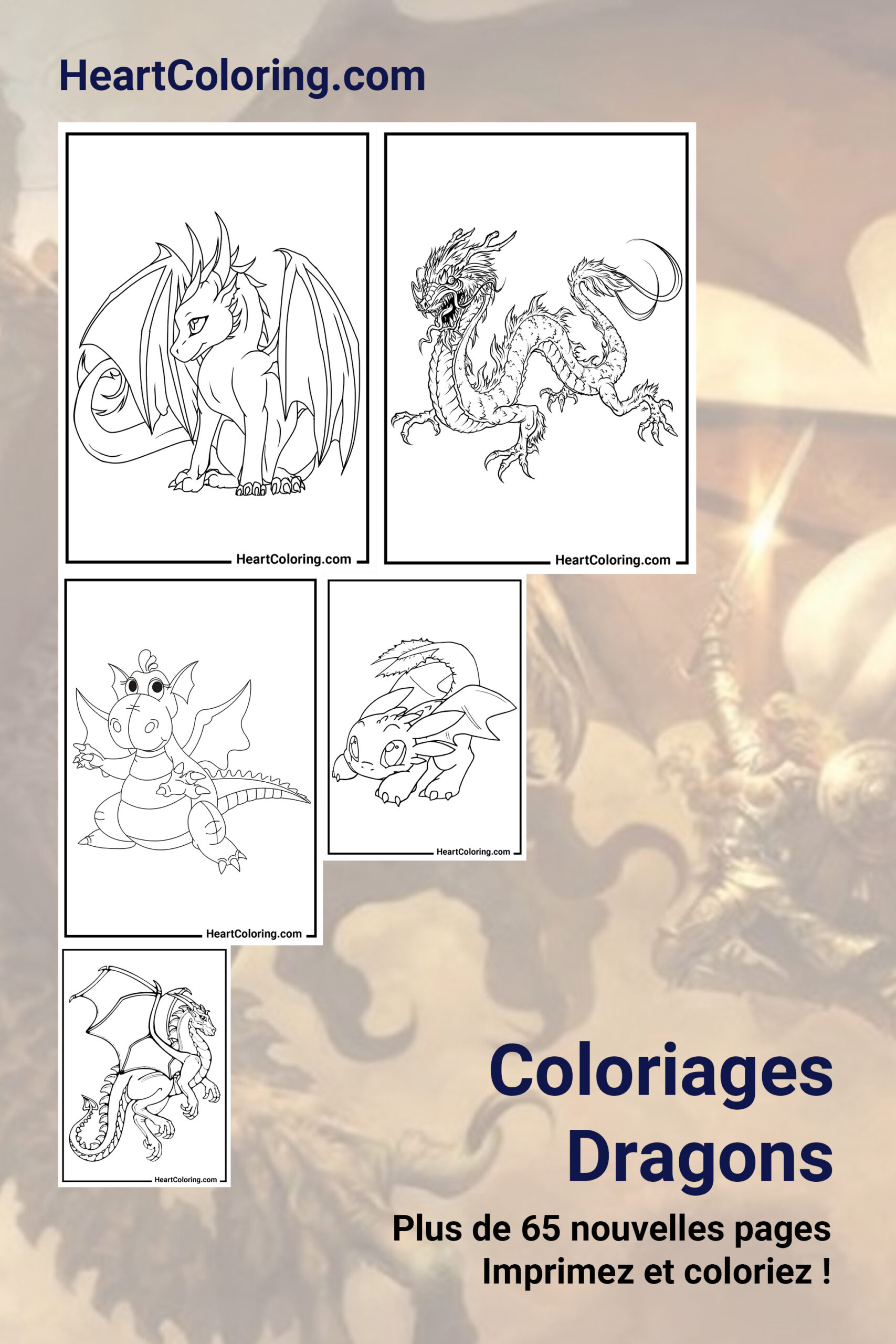 Coloriages Dragons